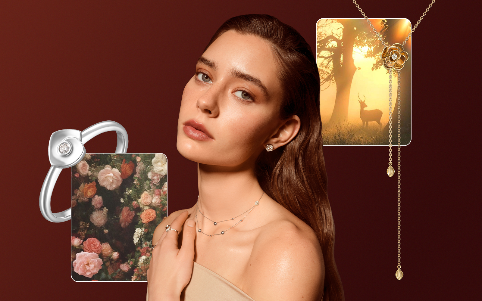 Vamp Romantic, Glitchy Glam та Brooched. Як прикраси SOVA передають головні тренди року від Pinterest 