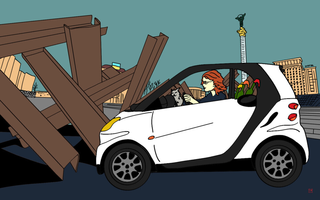 Тарологиня на «бандермобілі» — як я допомагаю людям і тваринам Києва на маленькому «смарті»