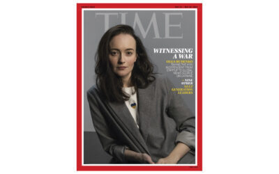Українська журналістка Ольга Руденко на обкладинці Time