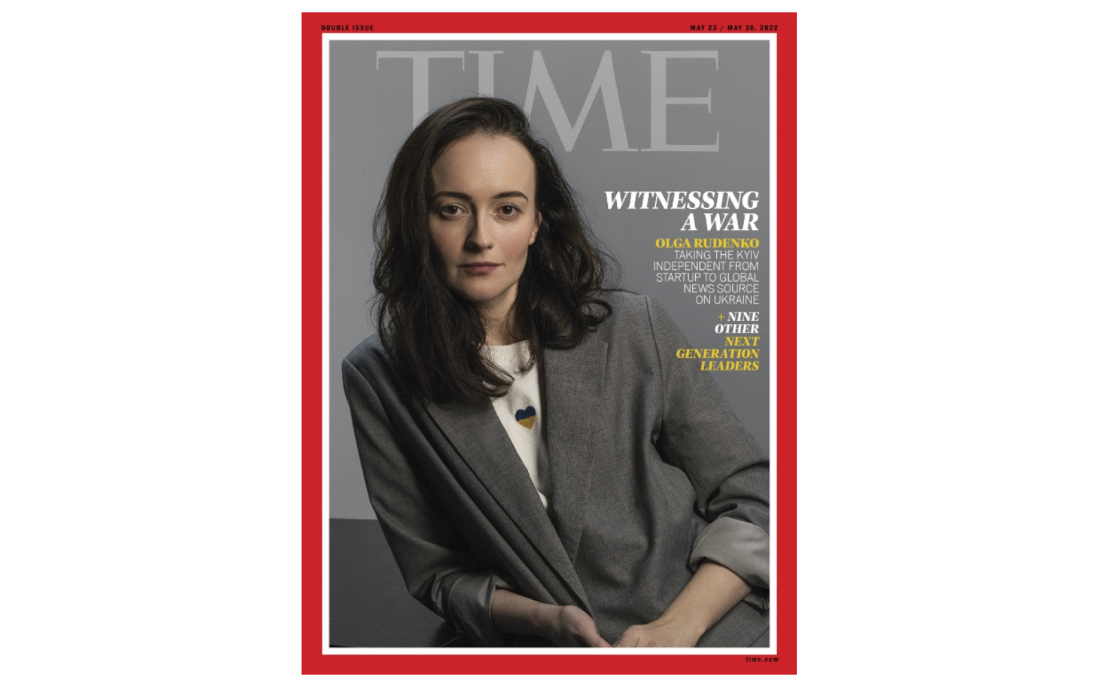 Українська журналістка Ольга Руденко на обкладинці Time