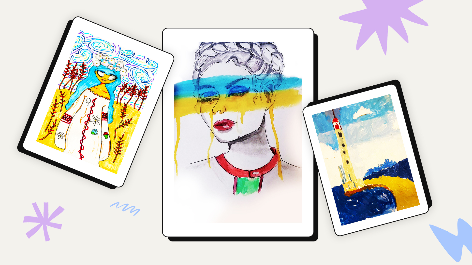 LELEKA: Платформа, де діти з України можуть продавати свої малюнки