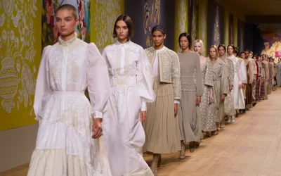 Українська художниця Олеся Трофименко створила декорації для показу Dior
