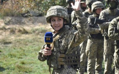 Італійська газета обрала людиною року українську журналістку і військову Анастасію Блищик