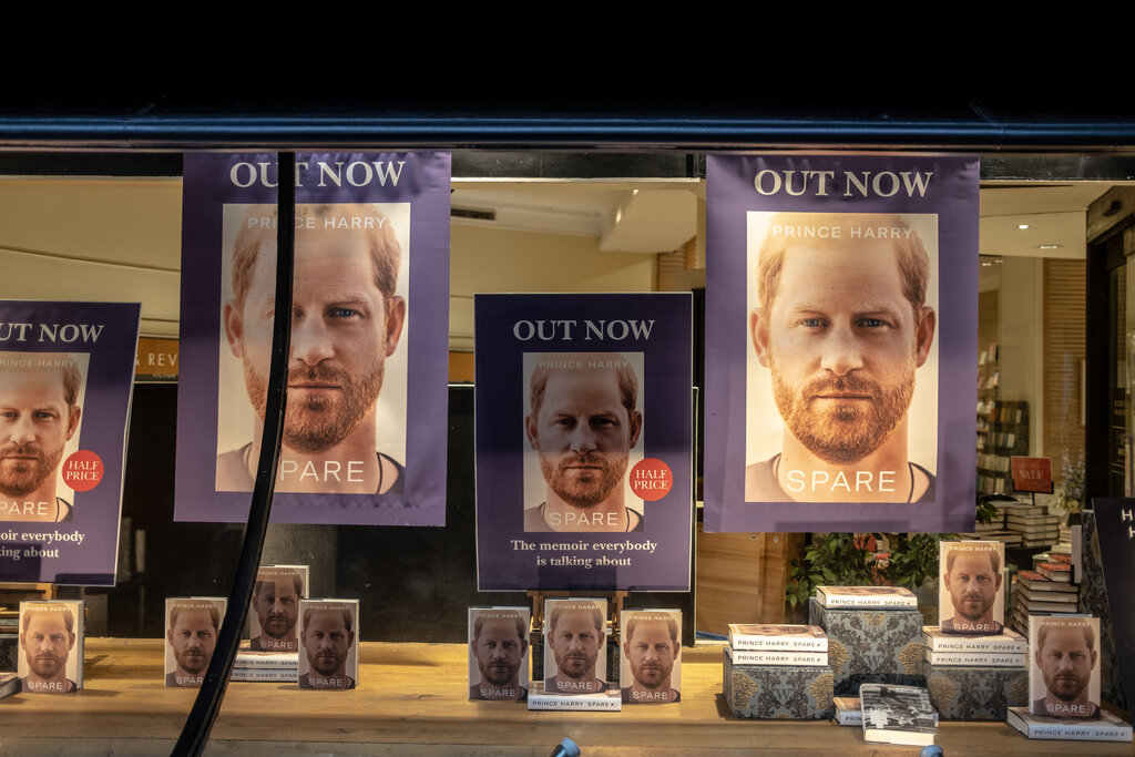 Мемуари принца Гаррі вийдуть українською: про що книжка