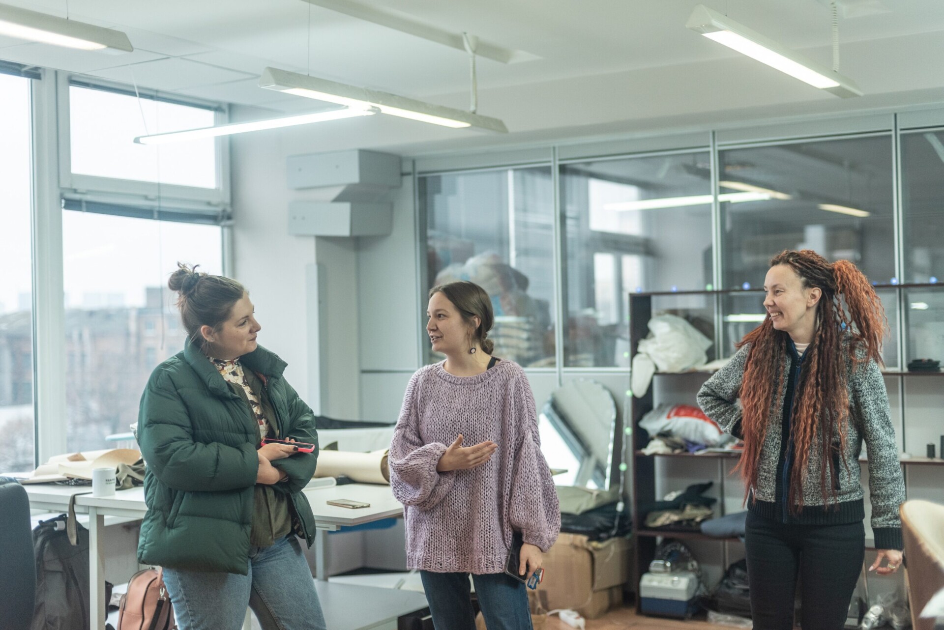 Цех із пошиття форми. «Жіночий ветеранський рух»