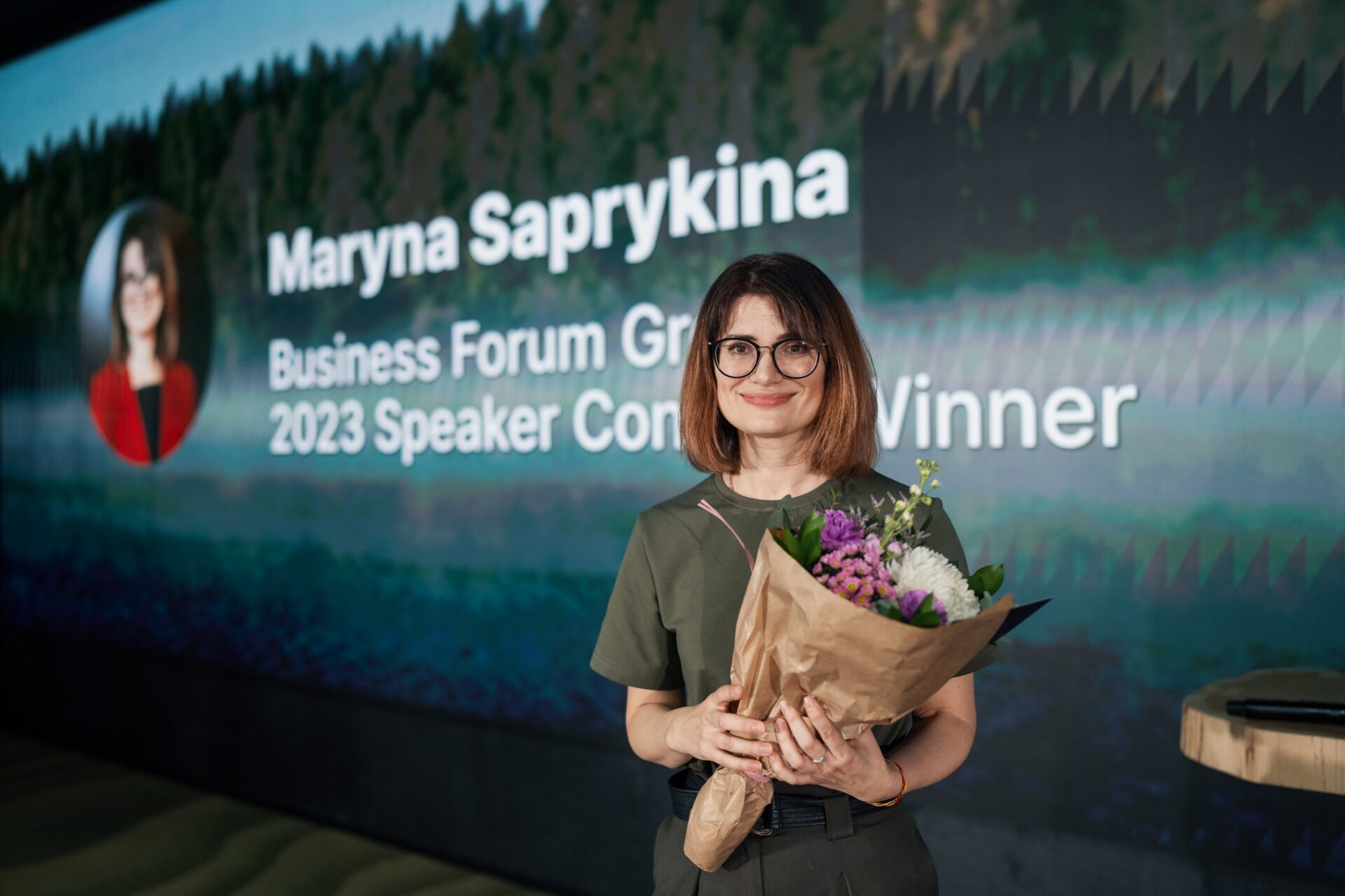 Українка Марина Саприкіна стала першою жінкою, яка перемогла на міжнародному конкурсі спікерів