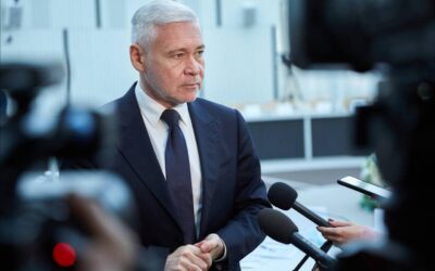 Мер Харкова Ігор Терехов порадив журналістці завести дітей у відповідь на запитання про заняття в укриттях