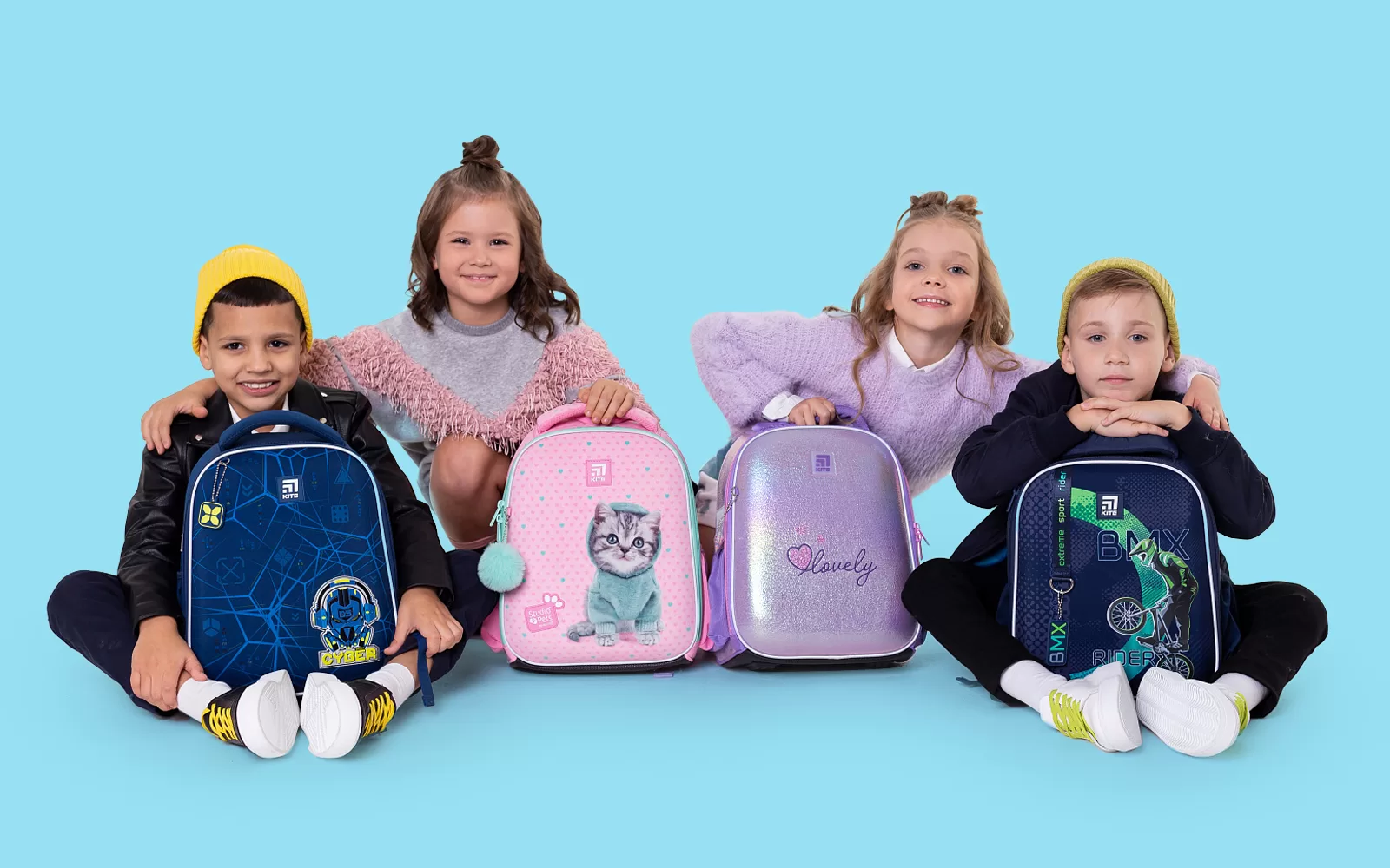 Модні рюкзаки шкільні та повсякденні від Кайт