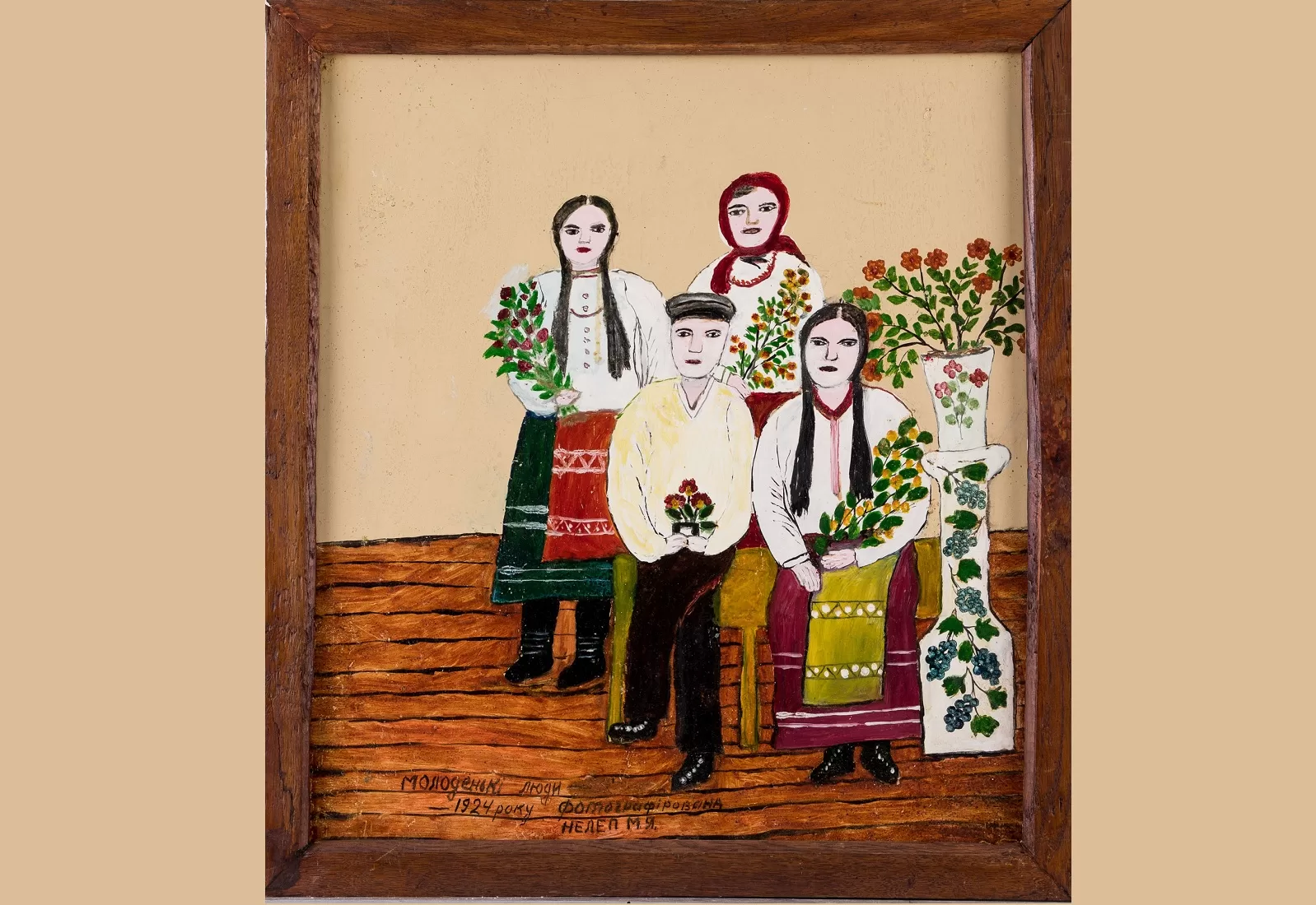 «Поки портрети в сховищах…»: Фольклорний гурт «ЩукаРиба» та художниця Марія Озірна «оживили» картини фонду Музею Івана Гончара