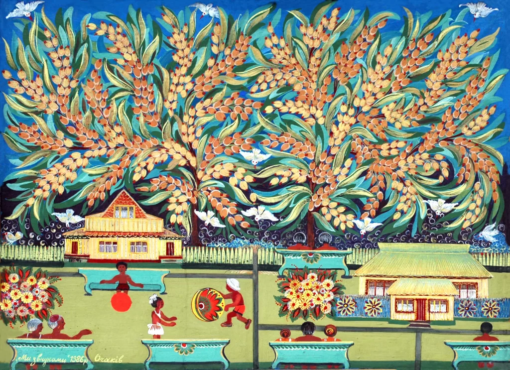 У Києві відбудеться виставка відомої майстрині петриківського розпису «Марфа Тимченко. Спогади життя»