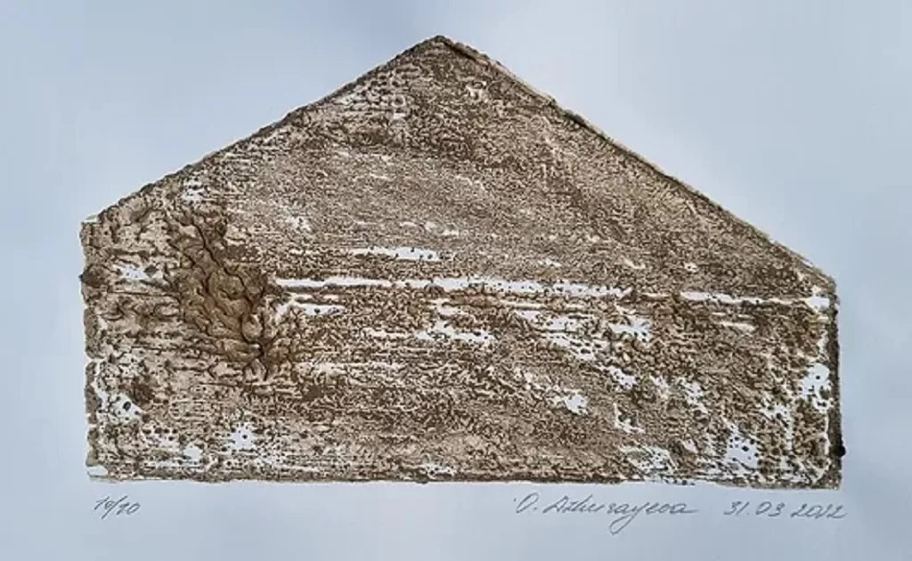 Ліногравюри та надруковані чорноземом на дереві ксилографії української художниці полетять на Місяць