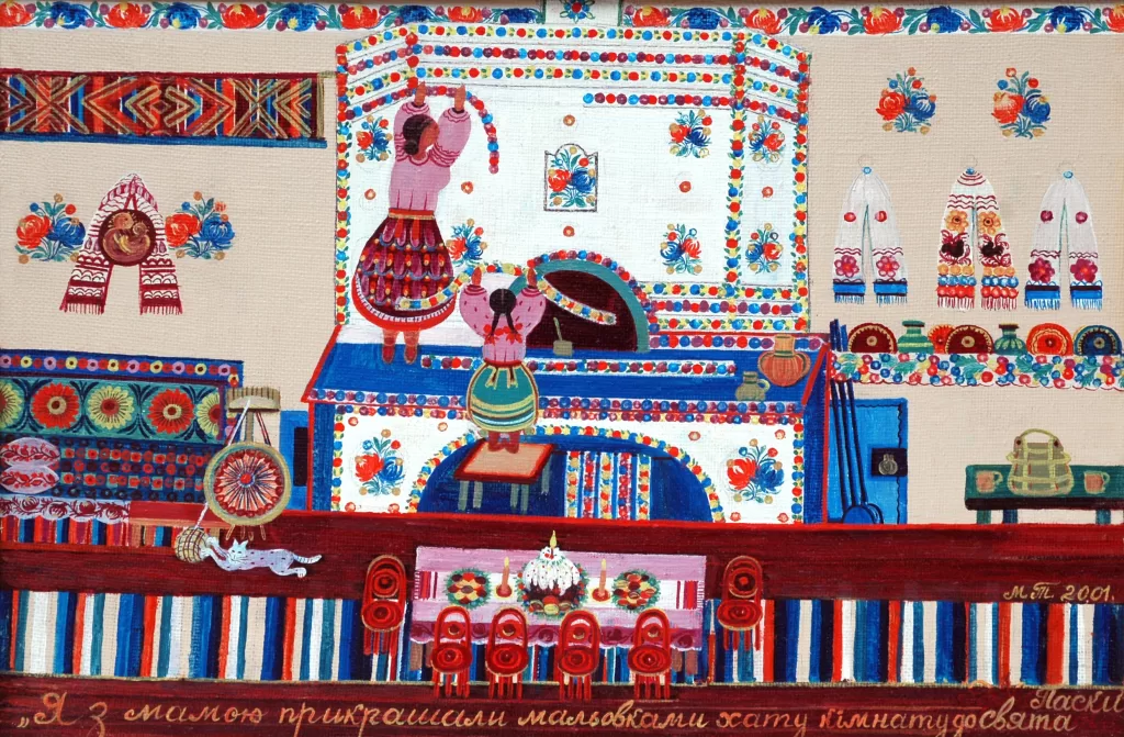 У Києві відбудеться виставка відомої майстрині петриківського розпису «Марфа Тимченко. Спогади життя»