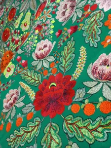 У Києві в музеї декоративного мистецтва вперше представлять вишиті килими народної майстрині Катерини Коліди