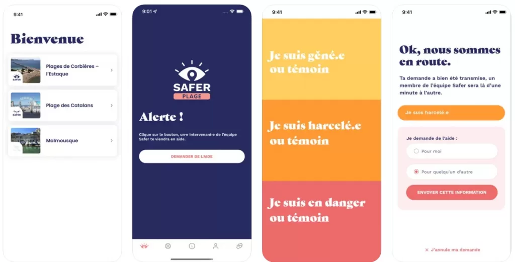 У Франції запустили застосунок для захисту жінок від сексуальних домагань на пляжах