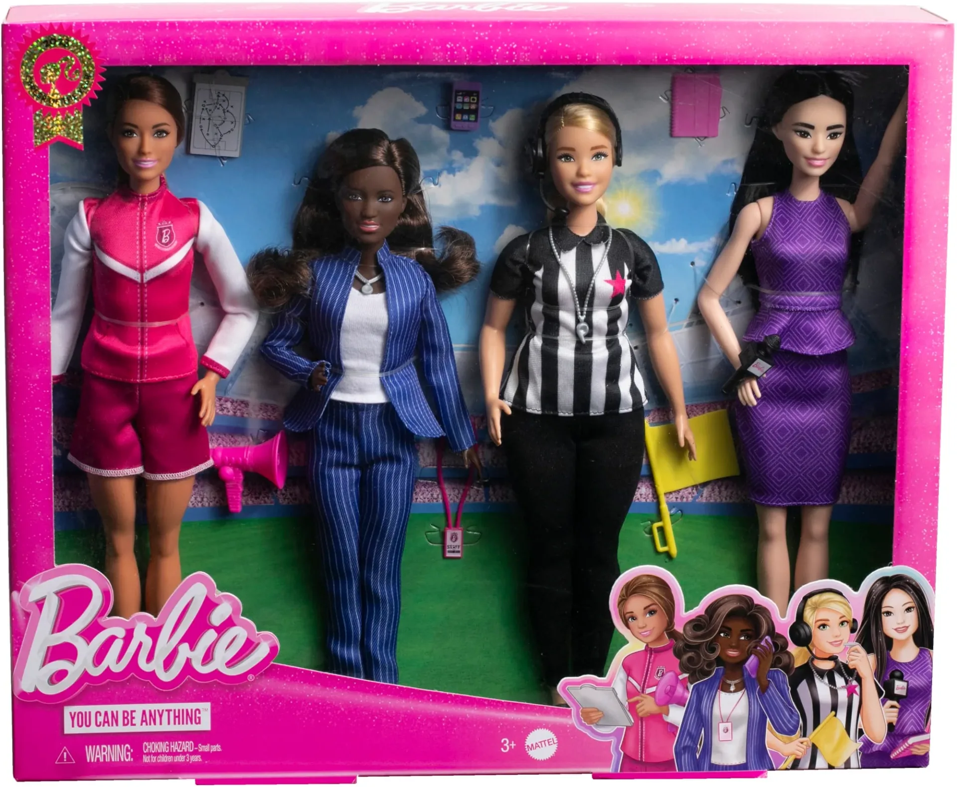 Mattel випустила нову колекцію Барбі «Кар’єра року», присвятивши її жінкам у спорті