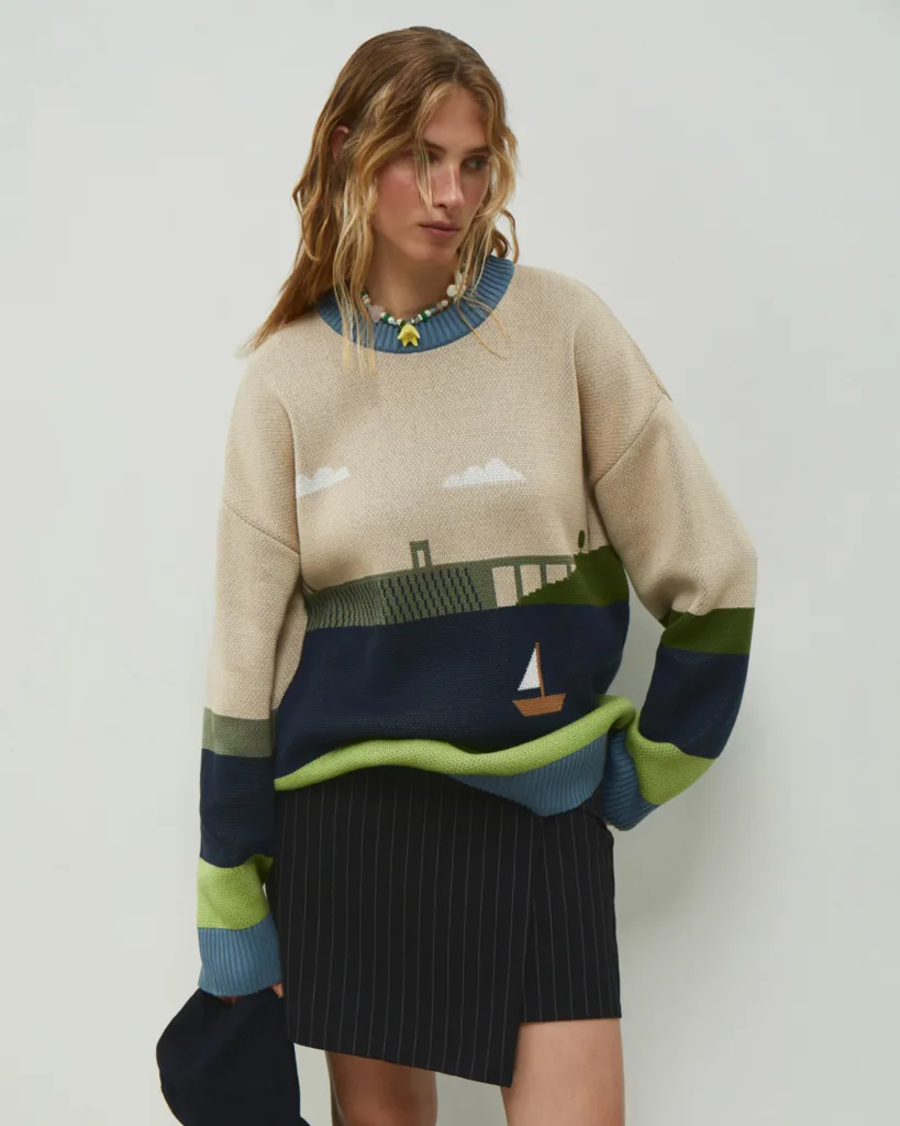 Woolkrafts перевипустив колекцію светрів із регіонами України, щоб зібрати гроші на FPV-дрони для військових