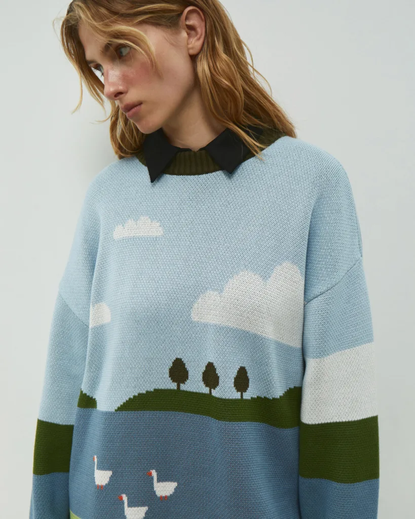 Woolkrafts перевипустив колекцію светрів із регіонами України, щоб зібрати гроші на FPV-дрони для військових