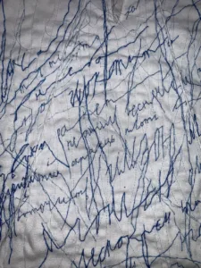 «Шити по живому»: У Києві відкриють виставку-колаборацію між художницею Марією Митрофановою та українським письменництвом