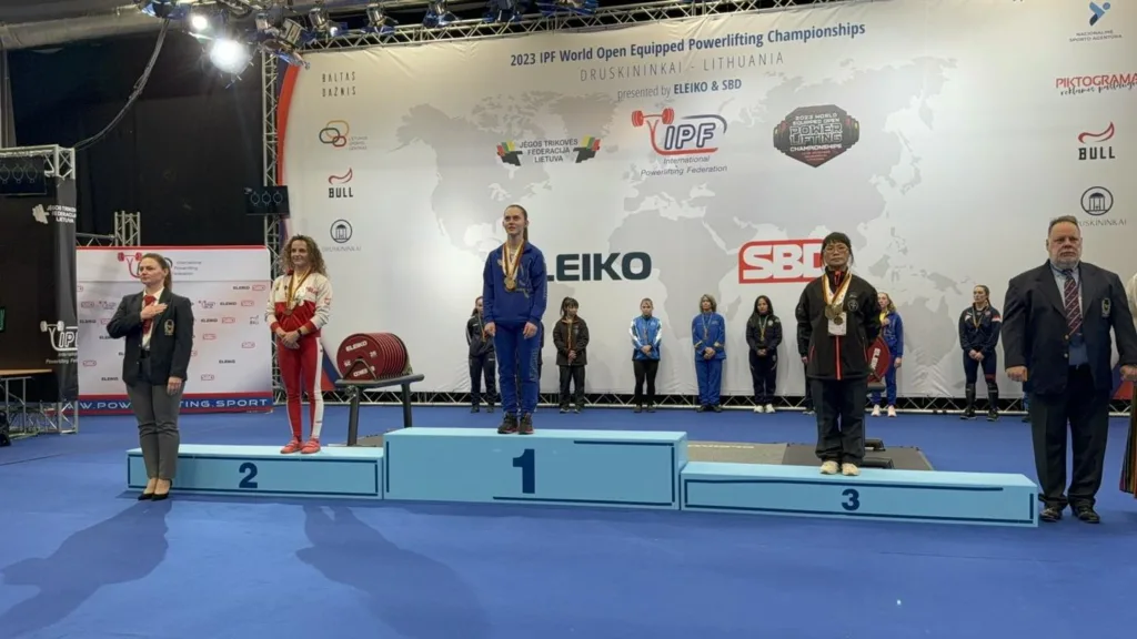 Українські спортсменки здобули «золото» Відкритого чемпіонату світу з екіпірованого пауерліфтингу