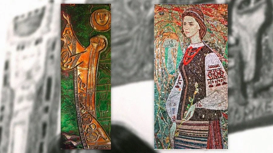 Відверті й сміливі мисткині Клубу творчої молоді: Алла Горська, Галина Севрук і Людмила Семикіна