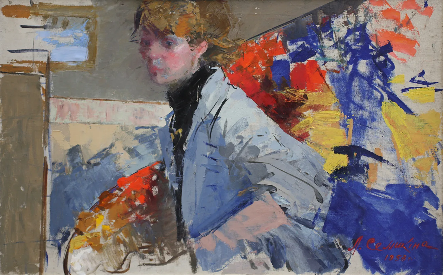 Відверті й сміливі мисткині Клубу творчої молоді: Алла Горська, Галина Севрук і Людмила Семикіна