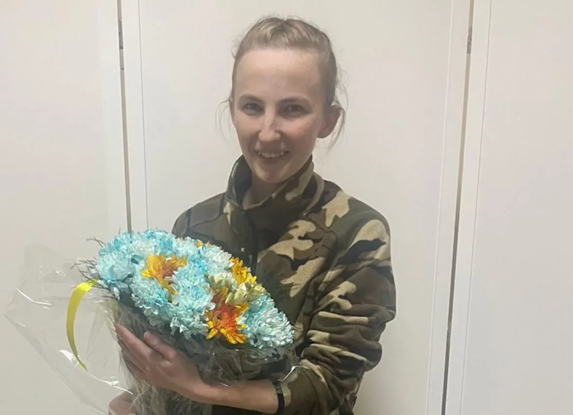 З російського полону до України повернулася бойова медикиня морпіхів Галина Федишин