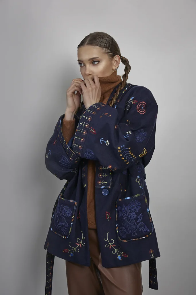 Український бренд CHERNIKOVA презентував колекцію одягу з бойківськими мотивами