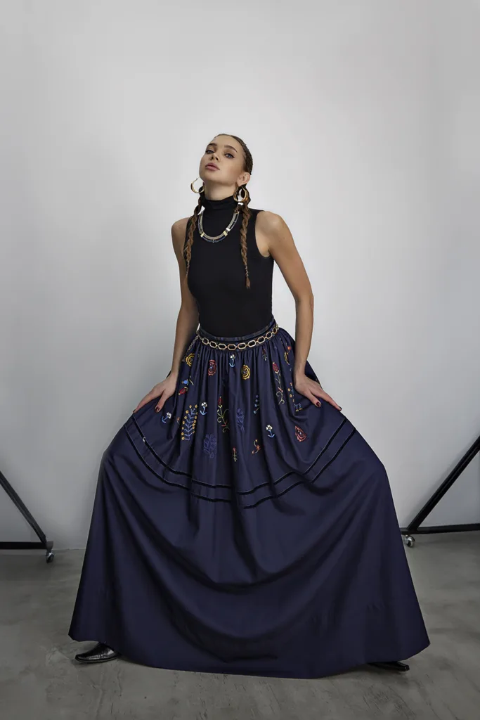 Український бренд CHERNIKOVA презентував колекцію одягу з бойківськими мотивами