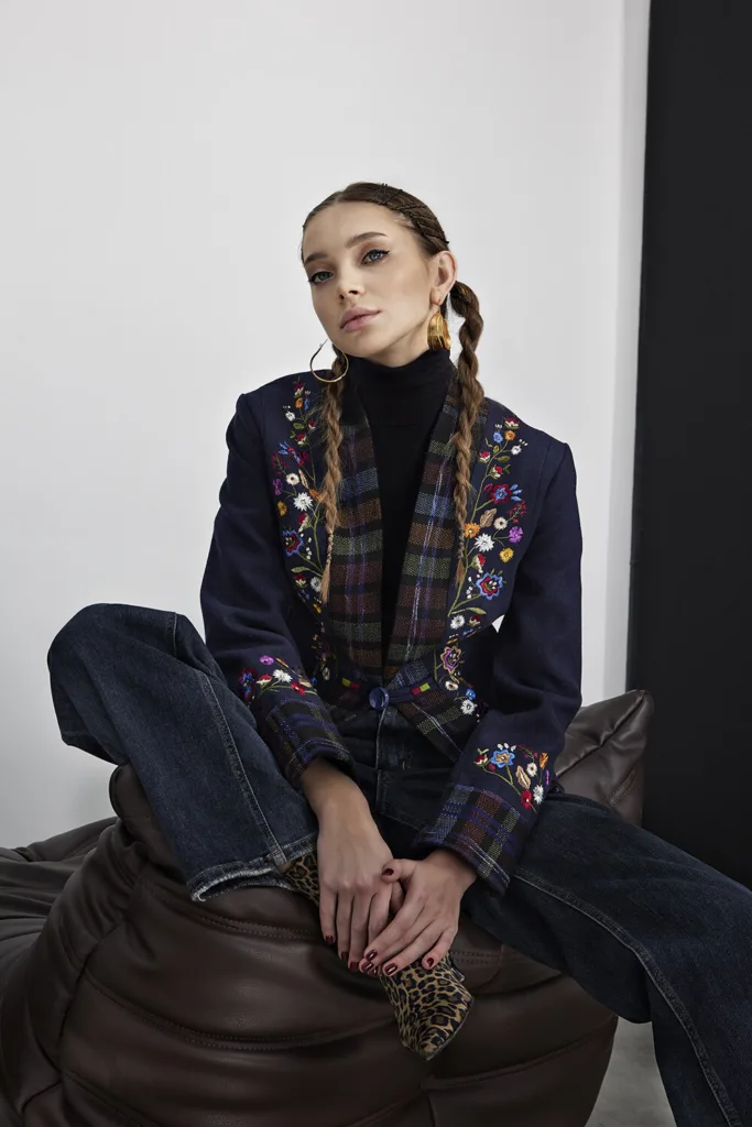 Український бренд CHERNIKOVA презентував колекцію одягу з бойківськими мотивами