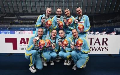 Українські плавчині вибороли «срібло» за акробатичну програму на Чемпіонаті світу з водних видів спорту