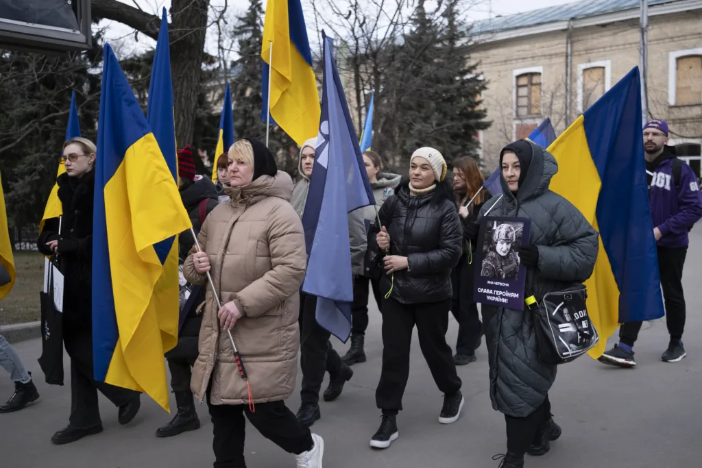 У Харкові до 8 Березня вшанували захисниць і закликали перейменувати вулицю на честь Яни Червоної