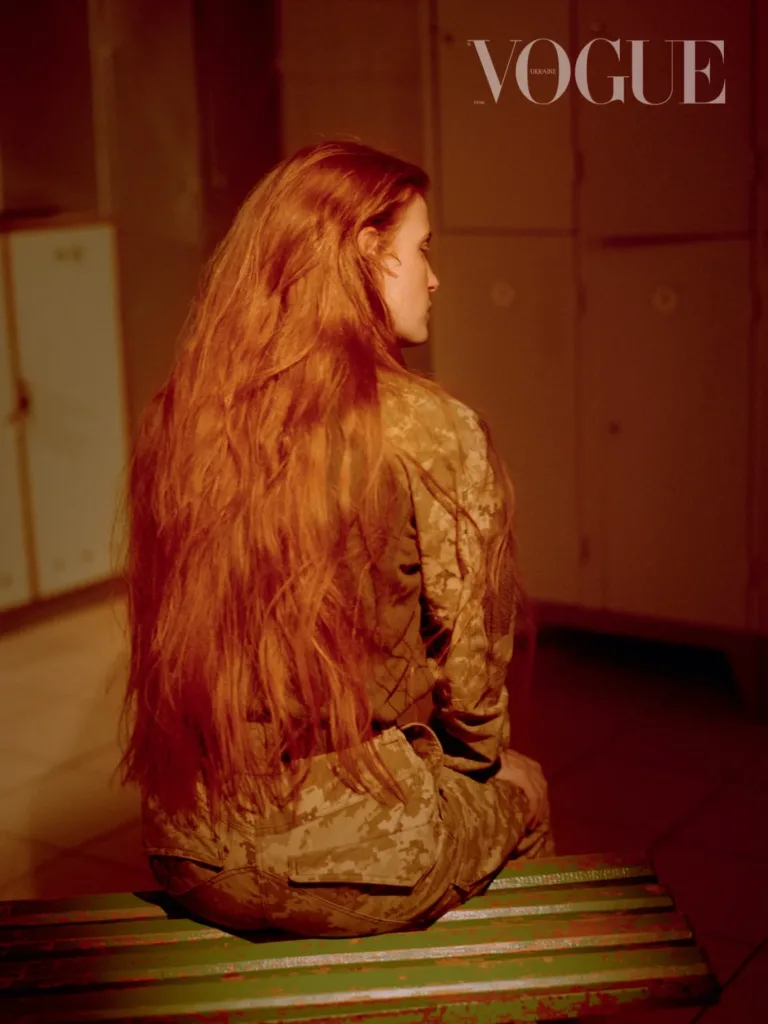 Український Vogue перевидасть весняний спецвипуск — на обкладинці лімітованого журналу буде командирка ЗСУ Оксана «Ксена» Рубаняк