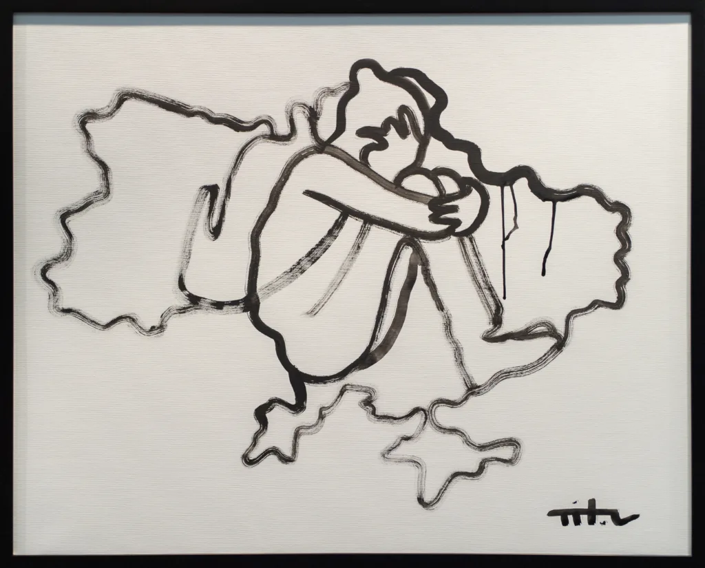 Ілюстратор Нікіта Тітов створив чорно-білий артпроєкт, присвятивши його українським підліткам 7 Ілюстратор Нікіта Тітов створив чорно-білий артпроєкт, присвятивши його українським підліткам