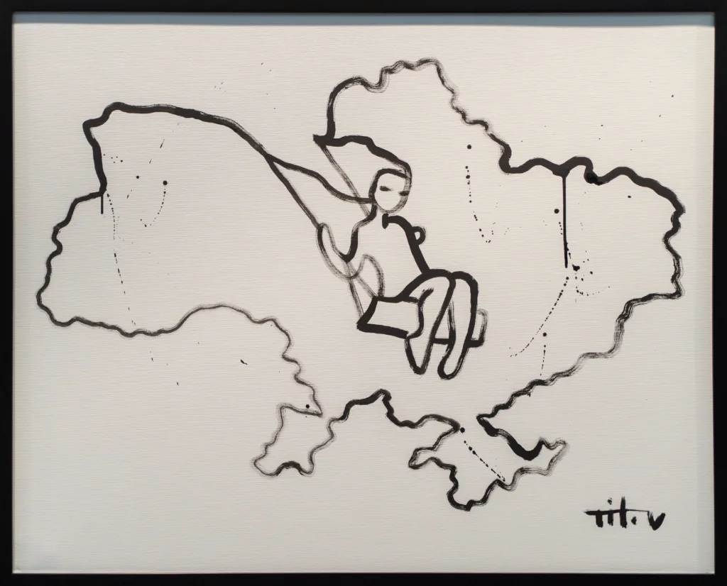 Ілюстратор Нікіта Тітов створив чорно-білий артпроєкт, присвятивши його українським підліткам 8 Ілюстратор Нікіта Тітов створив чорно-білий артпроєкт, присвятивши його українським підліткам