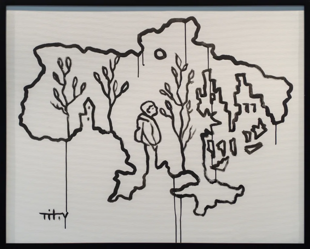 Ілюстратор Нікіта Тітов створив чорно-білий артпроєкт, присвятивши його українським підліткам 9 Ілюстратор Нікіта Тітов створив чорно-білий артпроєкт, присвятивши його українським підліткам