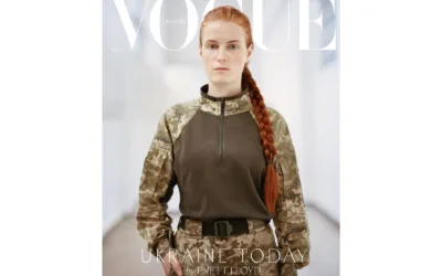 home amp 51 Український Vogue перевидасть весняний спецвипуск — на обкладинці лімітованого журналу буде командирка ЗСУ Оксана «Ксена» Рубаняк