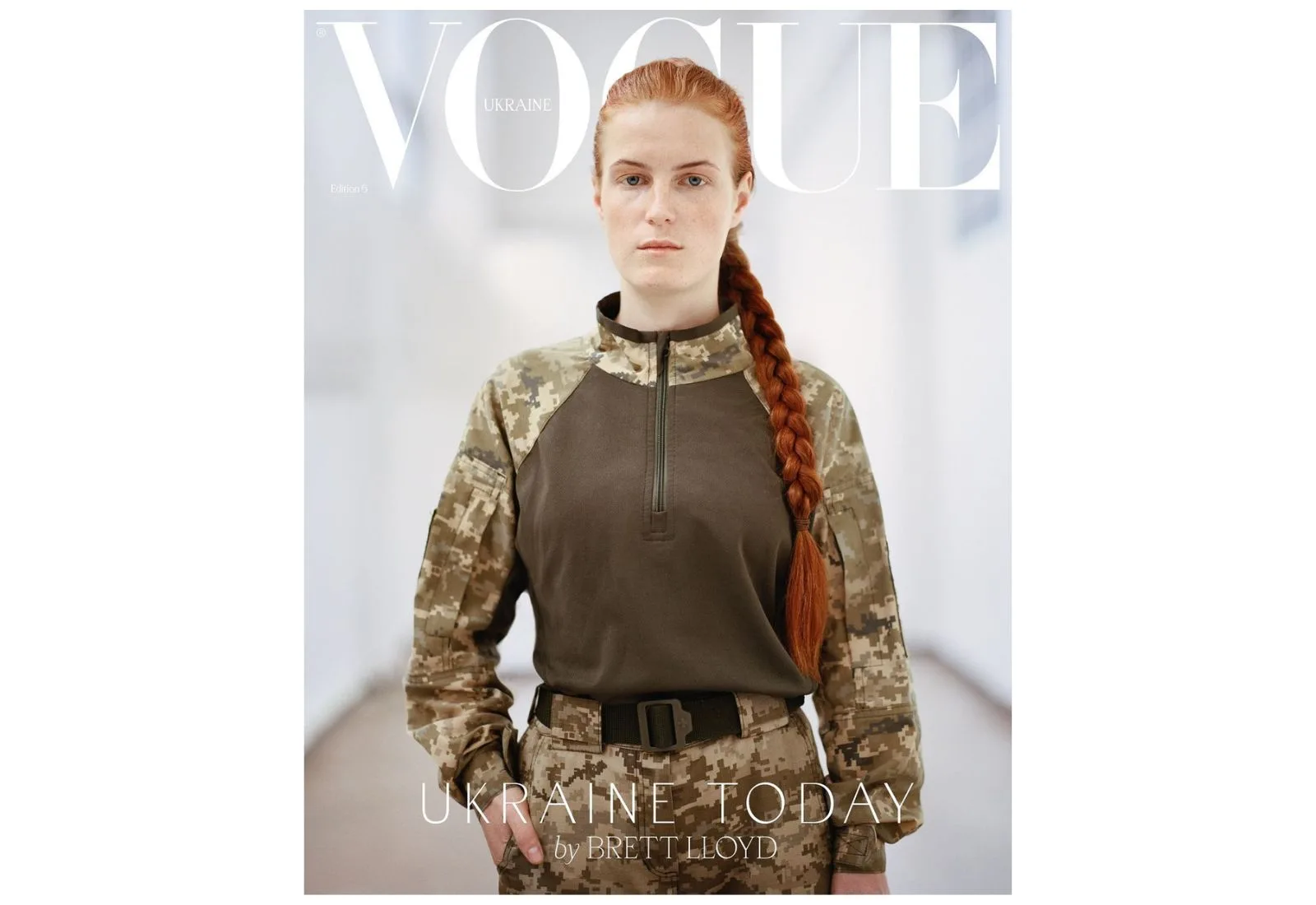 Український Vogue перевидасть весняний спецвипуск — на обкладинці лімітованого журналу буде командирка ЗСУ Оксана «Ксена» Рубаняк