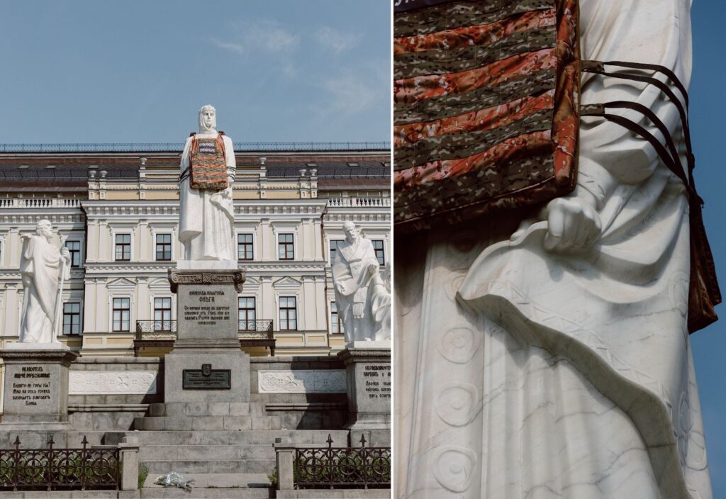 У Києві відкрили нову мініскульптуру проєкту «Шукай!», що розкриває головний секрет пам’ятника княгині Ользі