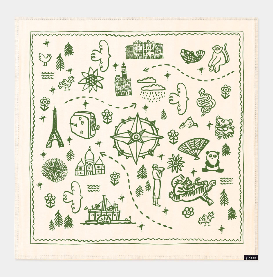 Бренд S-cape вперше випустив бандану, присвятивши її письменниці та мандрівниці Софії Яблонській