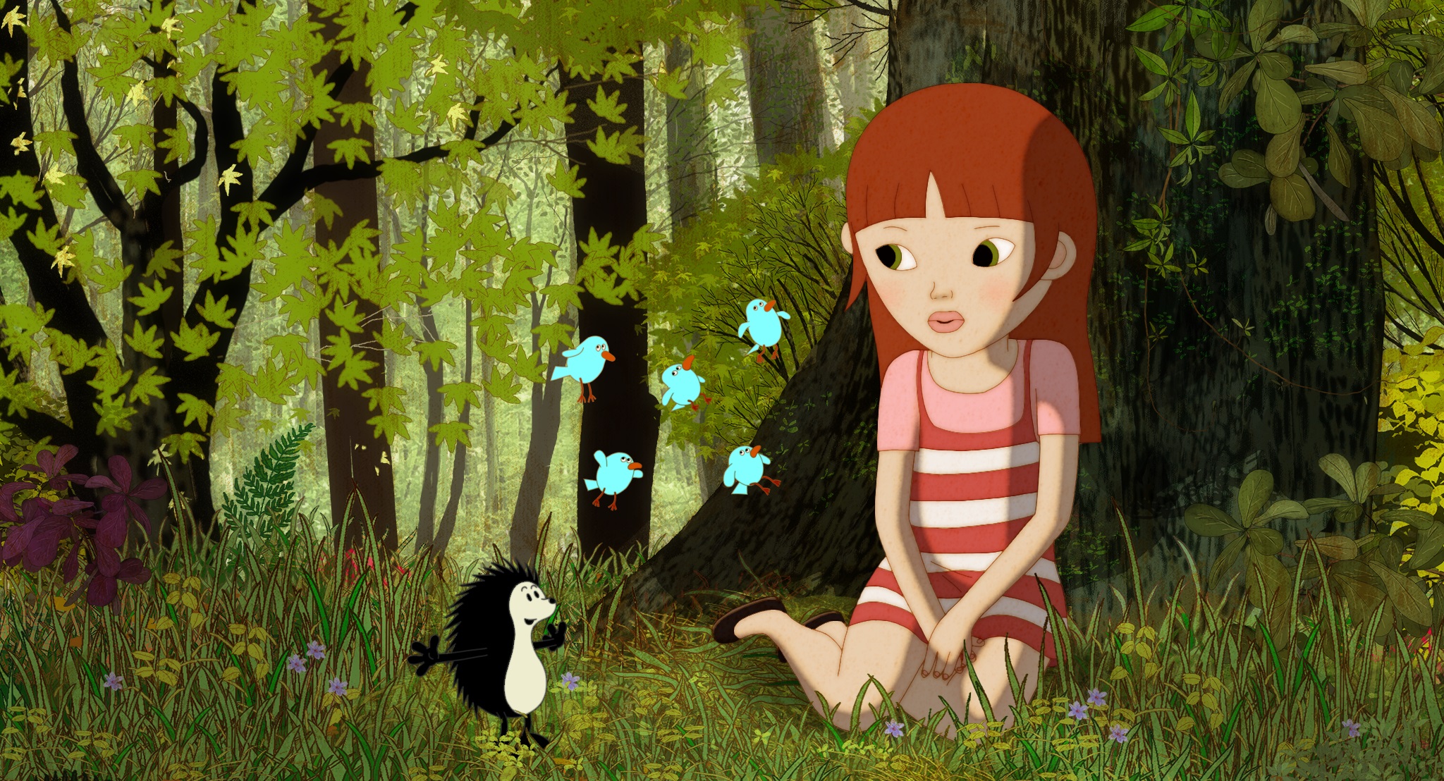 В Україні покажуть французький сімейний мультфільм «Ніна та секрети Їжачка»