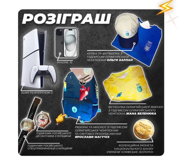 Олімпійська чемпіонка Ярослава Магучіх задонатила мільйон гривень на авто для підрозділів Сил оборони України