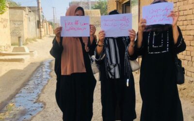 «Чорний день ​​в історії». У третю річницю початку правління «Талібану» в Афганістані жінки вийшли на акцію протесту