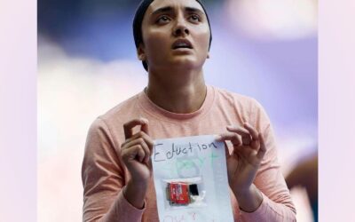 «Освіта. Спорт. Наші права». Легкоатлетка Кімія Юсофі виступила на Олімпійських іграх із закликом проти пригноблення жінок в Афганістані