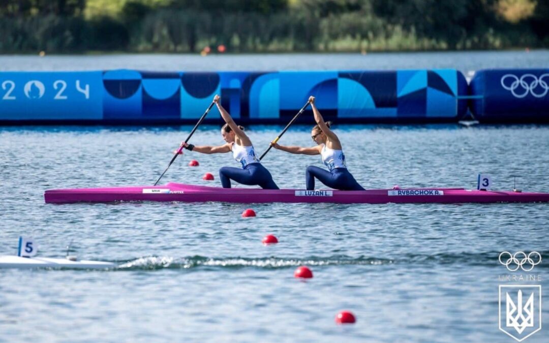 Олімпіада-2024: Україна здобула «срібло» у жіночих змаганнях з веслування на каное-двійці