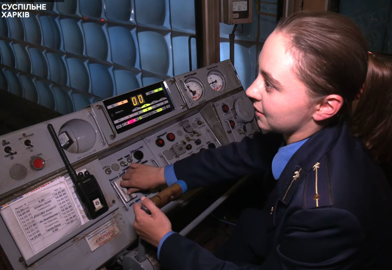 У Харківському метрополітені з’явилась перша жінка-машиністка