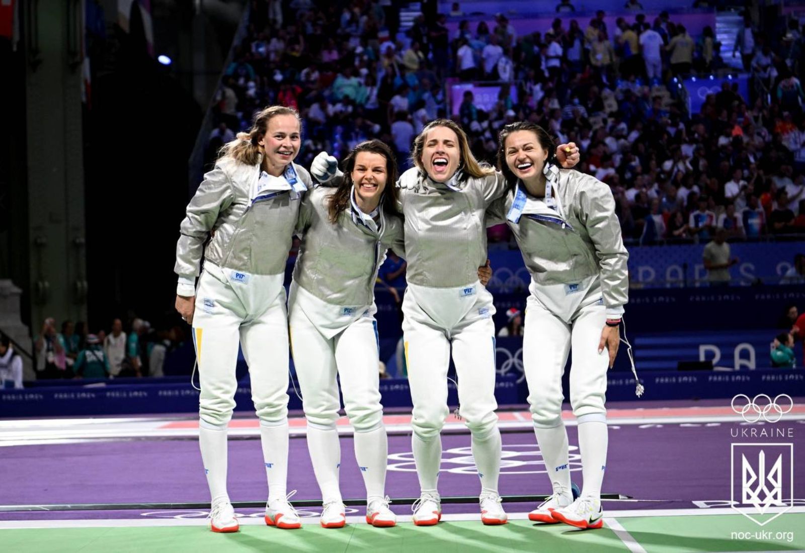 Українські шаблістки здобули «золото» на Олімпійських іграх — 2024