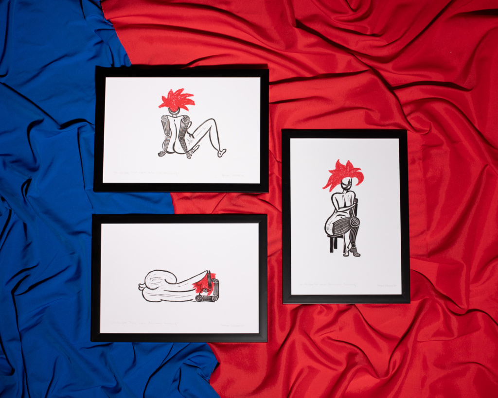 Тілесність і суспільне прийняття в умовах війни. Художниця Тамара Сафарова представила серію робіт «Біоміметична чуттєвість»