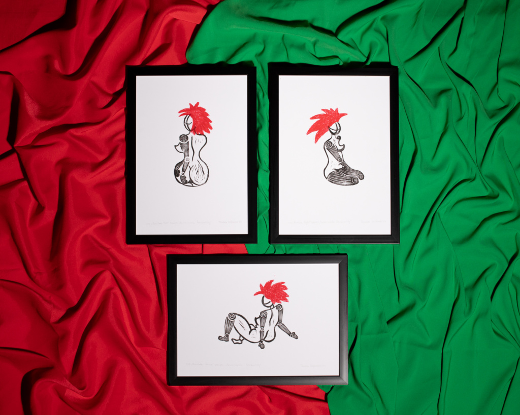 Тілесність і суспільне прийняття в умовах війни. Художниця Тамара Сафарова представила серію робіт «Біоміметична чуттєвість»