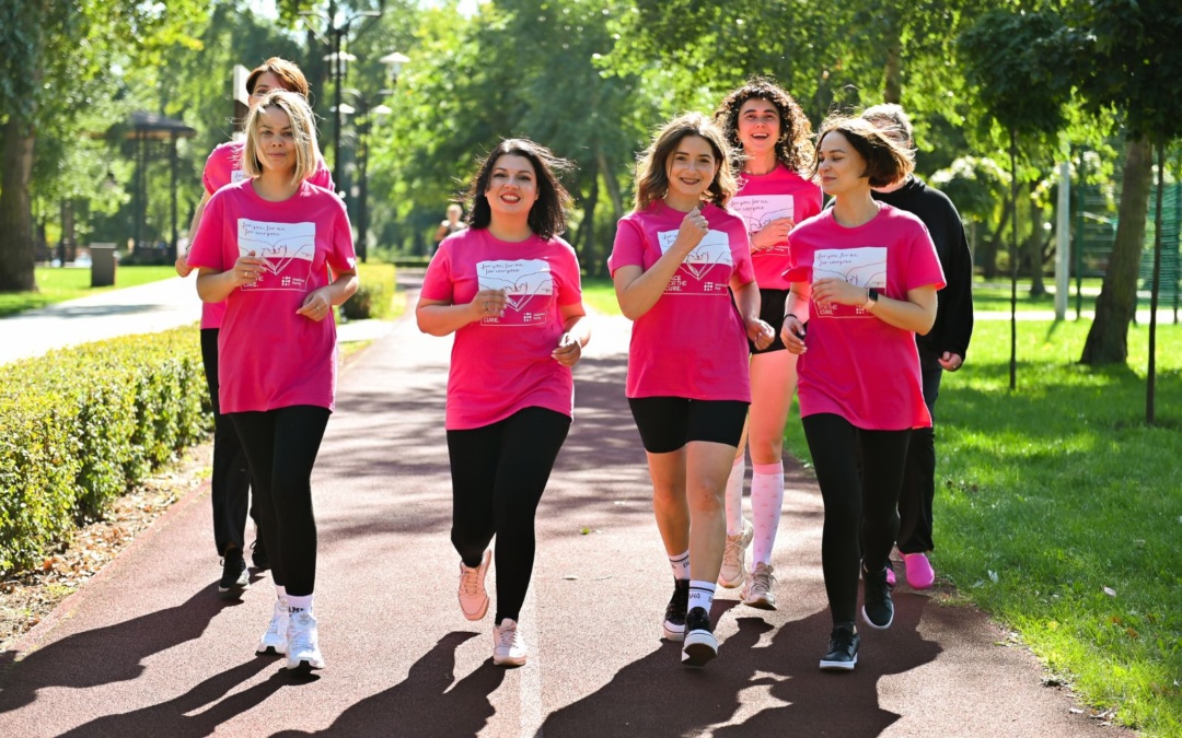 В Україні проведуть благодійний забіг Race for the Cure, щоб зібрати 2,5 мільйона гривень на ліки для жінок з раком грудей