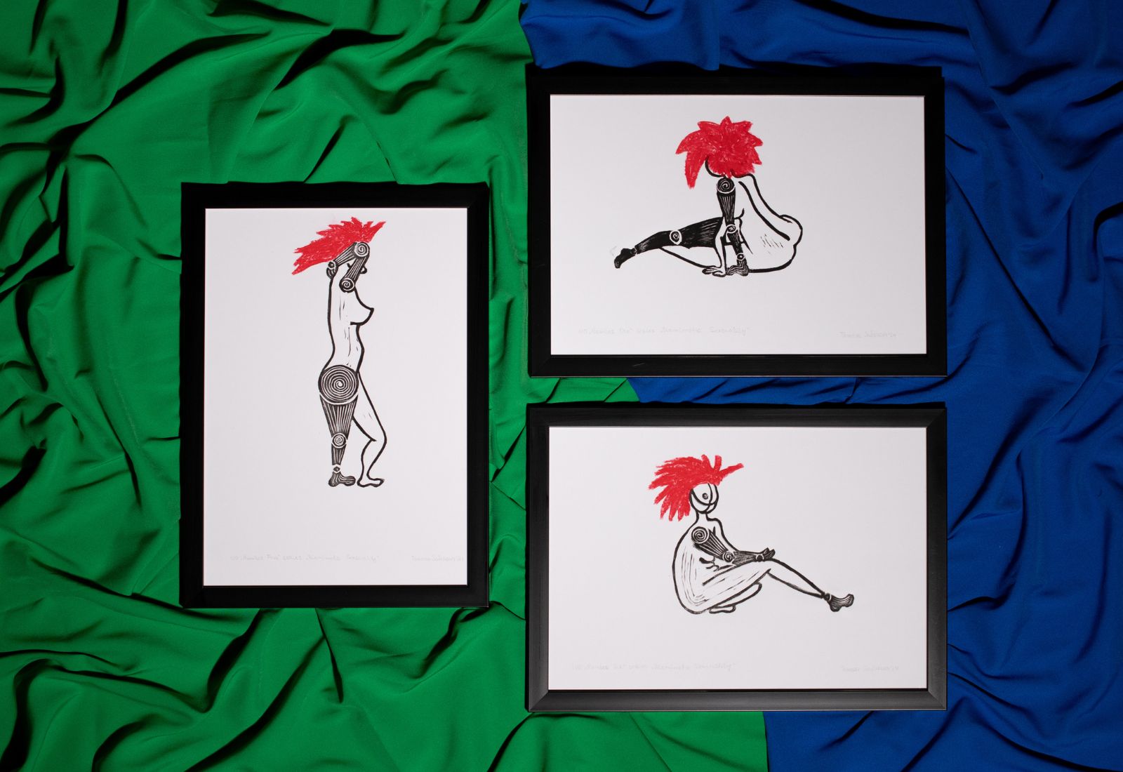 Тілесність і суспільне прийняття в умовах війни. Художниця Тамара Сафарова представила серію робіт «Біоміметична чуттєвість»